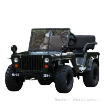 2021 Nuovo mini buggy willys auto elettrica go kart in vendita realizzato in cinese lhd / rhd ce certificato j-eep style